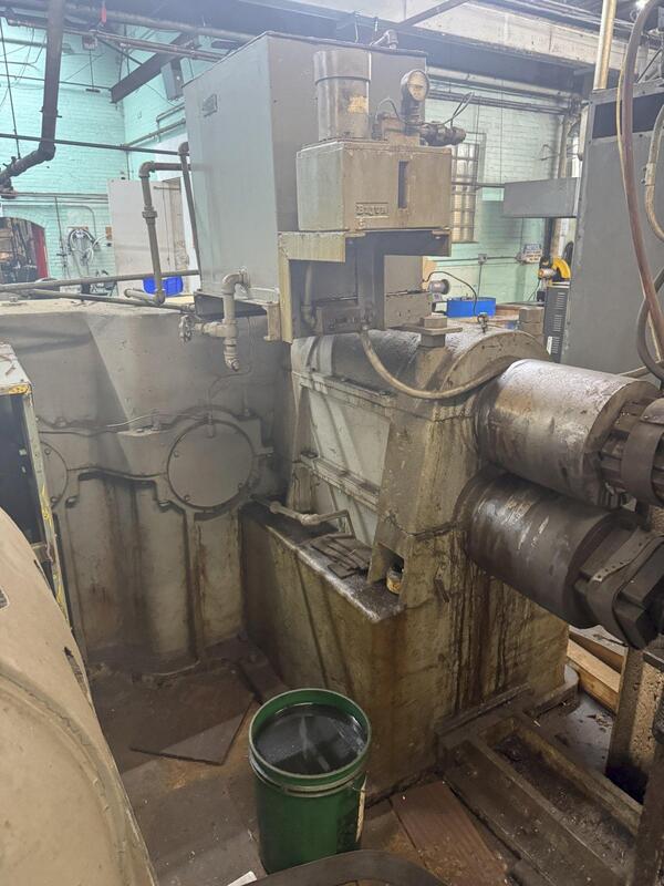 14" x 16" Bonding Systems International, 2-HI roll mill, 4" roll adj., 40" passline, 100 HP, forward / - Image 9