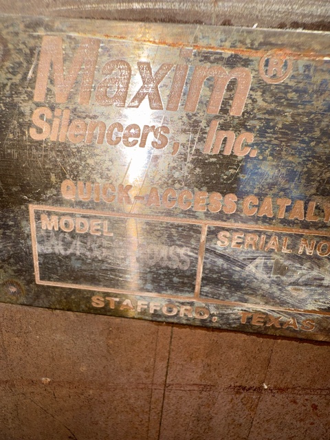 Maxim Silencers #QAC45S14 304SS, Quick Access heavy duty catalytic silencer - Image 2