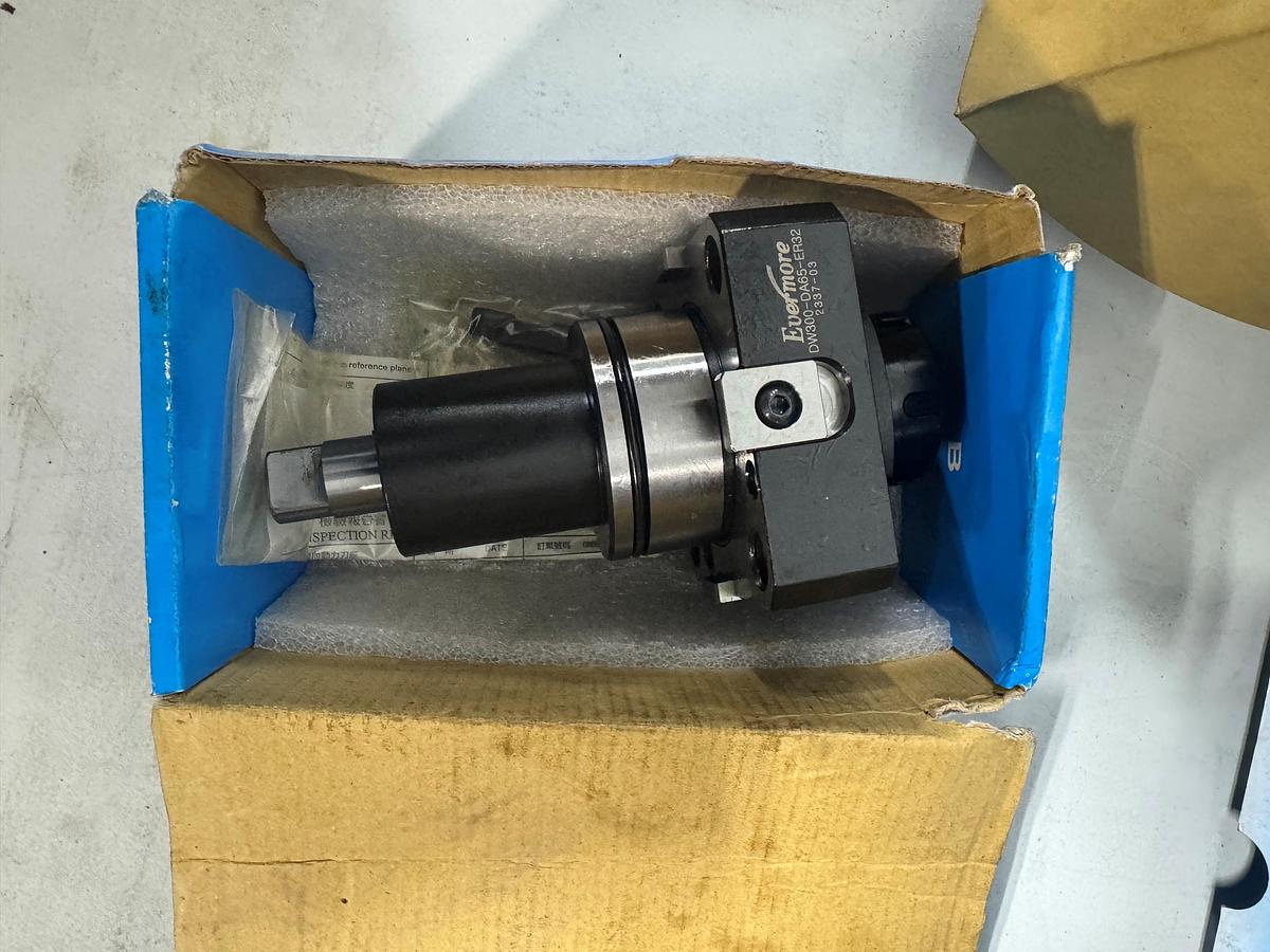 Evermore #DW300-DA65-ER32, BMT 65 Live Axial drill / mill tool holder, external coolant, new - Image 3