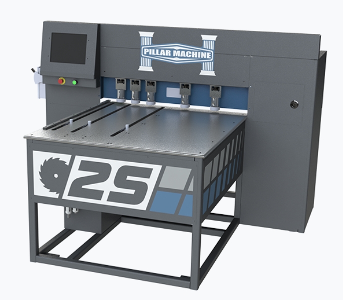 Pillar #2S, horizontal machining center, 10" saw, 90-110 psi, 350 CFM, new - Image 1