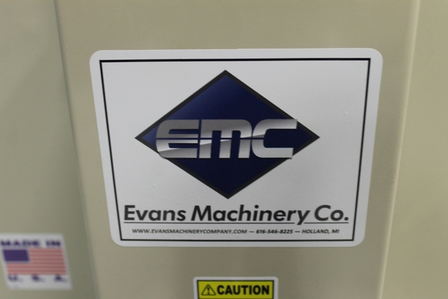 5.2' x 2" Evans #PR-257, Pinch Roller, w/ Segmented Bottom, 100 psi, 45 FPM, 110 V., 0.5 HP, new - Image 5