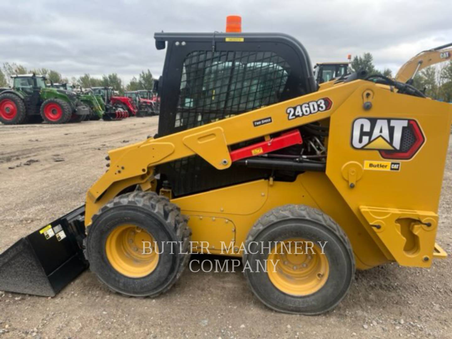 Cat 246D3 C3H2, Skid Steer Loader, 390 hours, S/N: T9Z01050, 2024 - Image 2