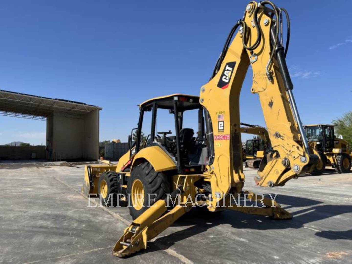 Cat 450-074EOP, Backhoe Loader, 2239 hours, S/N: KJH00168, 2019 - Image 4