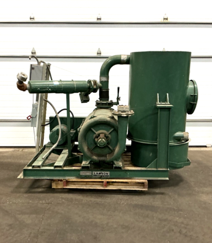Lamson #D8-8-0-AB, multi-stage blower, 15 HP, 3515 RPM, 230/460 V. - Image 1