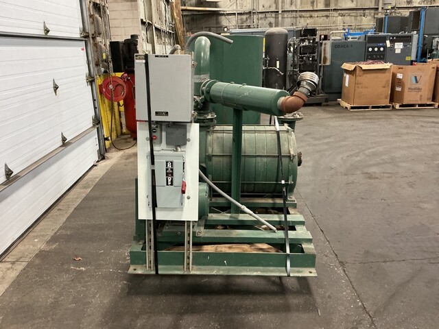 Lamson #D8-8-0-AB, multi-stage blower, 15 HP, 3515 RPM, 230/460 V. - Image 7