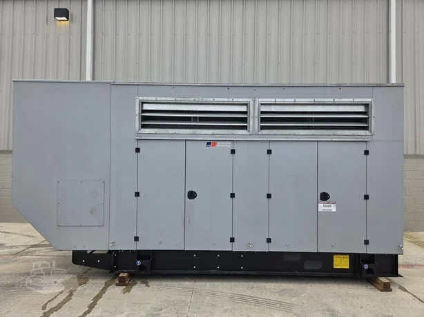 415 KW Marathon, diesel generator set, 3-phase, 480 Volts, 116 hours, John Deere 6135 engine, enclosure - Image 1