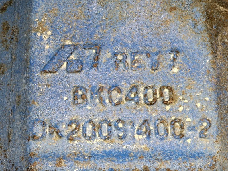 Bradken #DK200S-400-2, crawler shoes - Image 2