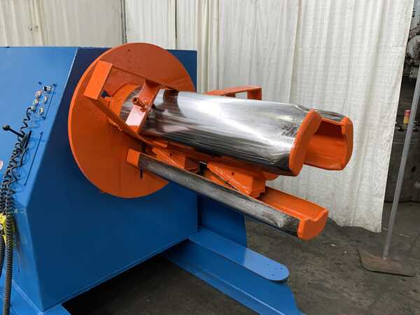 20000 lb. American #1000, motorized coil reel, 36" width, 20"-24" ID, 60" outside dimensions, vari-speed, 5 HP - Image 2