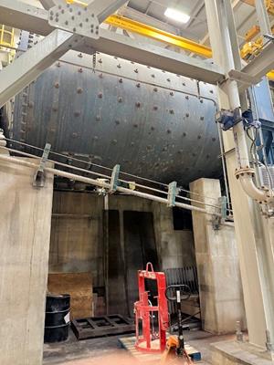 10' 6" x 17' 6" Metso, Ball Mills, 1000 HP (2 available) - Image 5