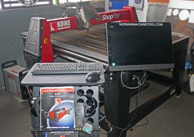 Koike Aronson #ShopPro, CNC Plasma Table, w/Hypertherm Powermax 85, 450 SCFH, 85 psi, 3/4" capacity, 115 V. - Image 1