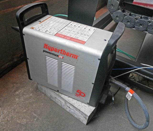Koike Aronson #ShopPro, CNC Plasma Table, w/Hypertherm Powermax 85, 450 SCFH, 85 psi, 3/4" capacity, 115 V. - Image 10