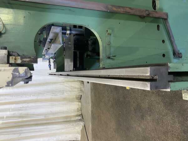 35 Ton, DiAcro #16-96, mechanical press brake, 8' overall, 62" between housing, 2" stroke, 6" throat, 3 HP, 1 - Image 8