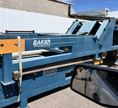 Baker, Complete Cant Cut Up Line, w/ Trim Saw, Notcher, Gang Saw, new - Image 3