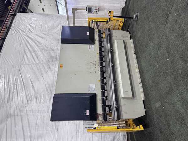 88 Ton, U.S. Industrial #80X3200, CNC hydraulic brake, 10.5'OA, 106.2" between housing, 3.93" stroke, 2007 - Image 1