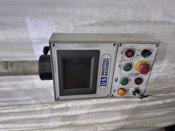 88 Ton, U.S. Industrial #80X3200, CNC hydraulic brake, 10.5'OA, 106.2" between housing, 3.93" stroke, 2007 - Image 6