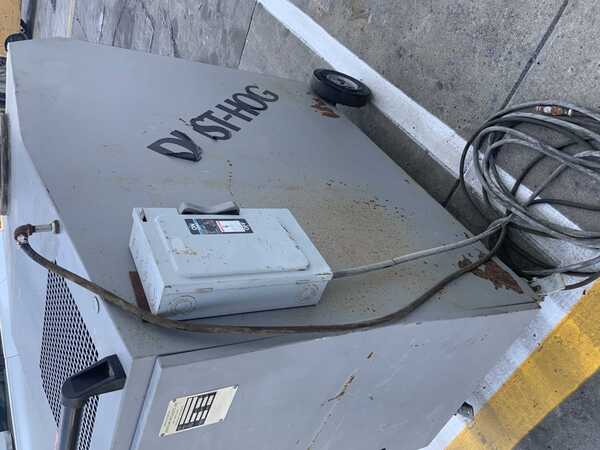 1000 cfm Dust-Hog #FPH2-2, united air portable fume extractor, 10' hose length, 2 filter cartridges, 3/4 HP - Image 3