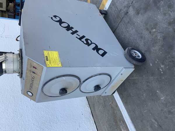 1000 cfm Dust-Hog #FPH2-2, united air portable fume extractor, 10' hose length, 2 filter cartridges, 3/4 HP - Image 6