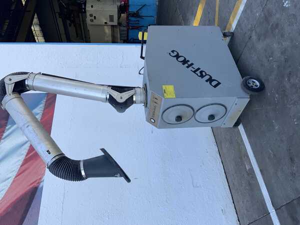 1000 cfm Dust-Hog #FPH2-2, united air portable fume extractor, 10' hose length, 2 filter cartridges, 3/4 HP - Image 7