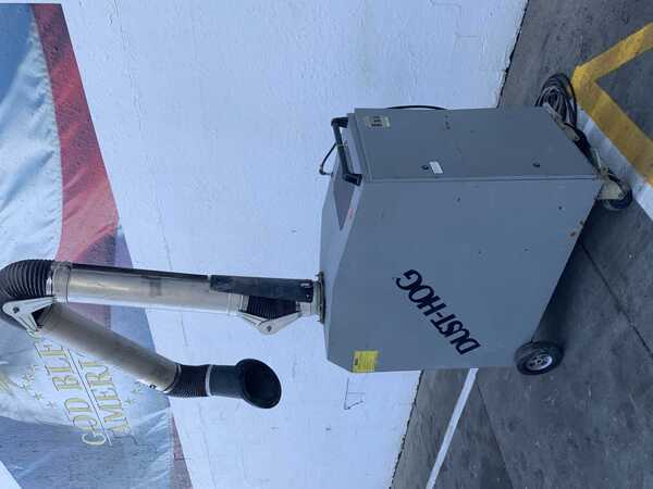 1000 cfm Dust-Hog #FPH2-2, united air portable fume extractor, 10' hose length, 2 filter cartridges, 3/4 HP - Image 8