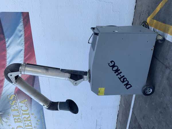 1000 cfm Dust-Hog #FPH2-2, united air portable fume extractor, 10' hose length, 2 filter cartridges, 3/4 HP - Image 10