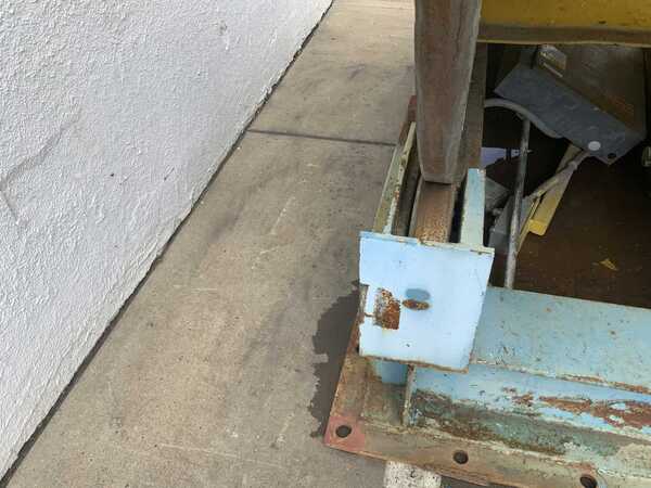 20000 lb. Caldwell, coil upender, V-blocks, heavy duty disc brake, travel limit switches, 2 HP - Image 10