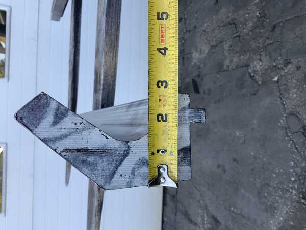 61" L, Gooseneck press brake die, 2-3/4" die width, 5" die height - Image 8