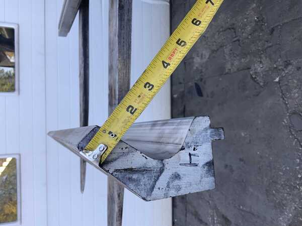61" L, Gooseneck press brake die, 2-3/4" die width, 5" die height - Image 9