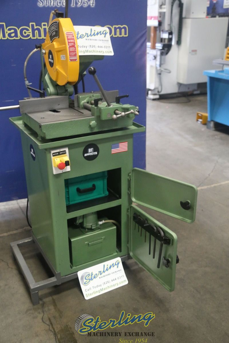 14" Doringer #D350, cold saw, 230 V., 1-phase, mitering head, coolant - Image 3