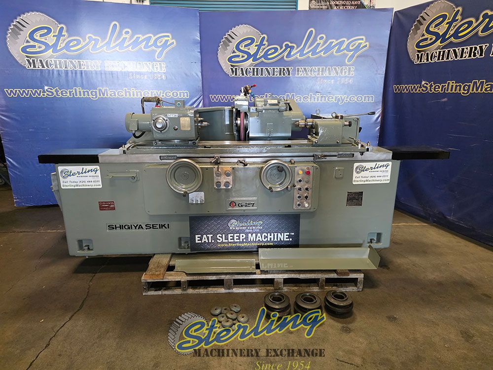 10" x 39" Shigiya Seiki #GUA-27-100, universal cylindrical grinder, #4MT, 14" x 1.5" x 6" wheel, 46-360 RPM - Image 1