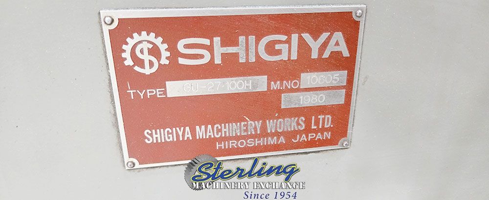 10" x 39" Shigiya Seiki #GUA-27-100, universal cylindrical grinder, #4MT, 14" x 1.5" x 6" wheel, 46-360 RPM - Image 3