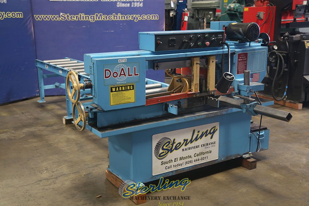9" x 16" DoAll #C-916A, horizontal bandsaw, 105- 275 FPM, 1" x 0.035" x 158" blade, 14" wheel diameter, 2 HP - Image 2