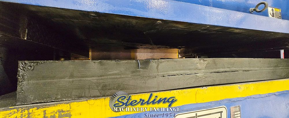 1000 Ton, Beckwood #4P1000F4860, pad forming press, 8" stroke, 3" x 50" x 62" bed, PLC Micrologic 1000 (PC) - Image 6