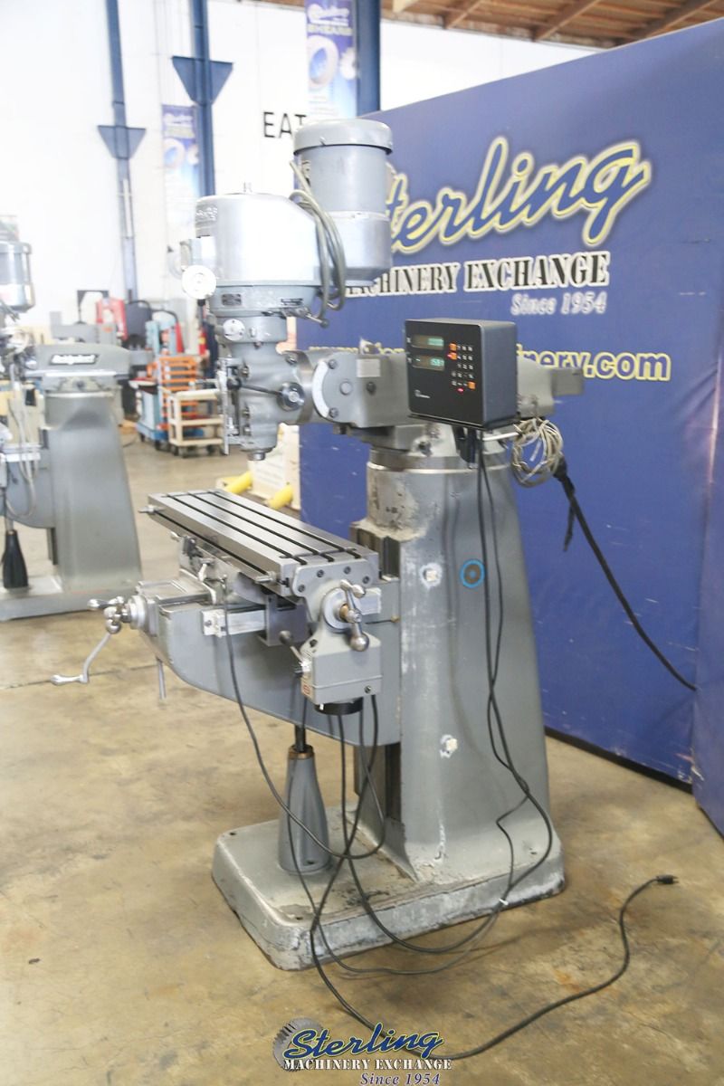 Bridgeport #Series-I, vertical mill, 9" x42" tbl., 2 HP, 220 V., 3-phase, 30" X, 60-4200 RPM, variable speed - Image 5