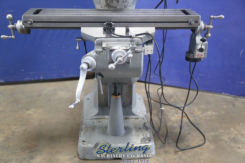 Bridgeport #Series-I, vertical mill, 9" x42" tbl., 2 HP, 220 V., 3-phase, 30" X, 60-4200 RPM, variable speed - Image 7