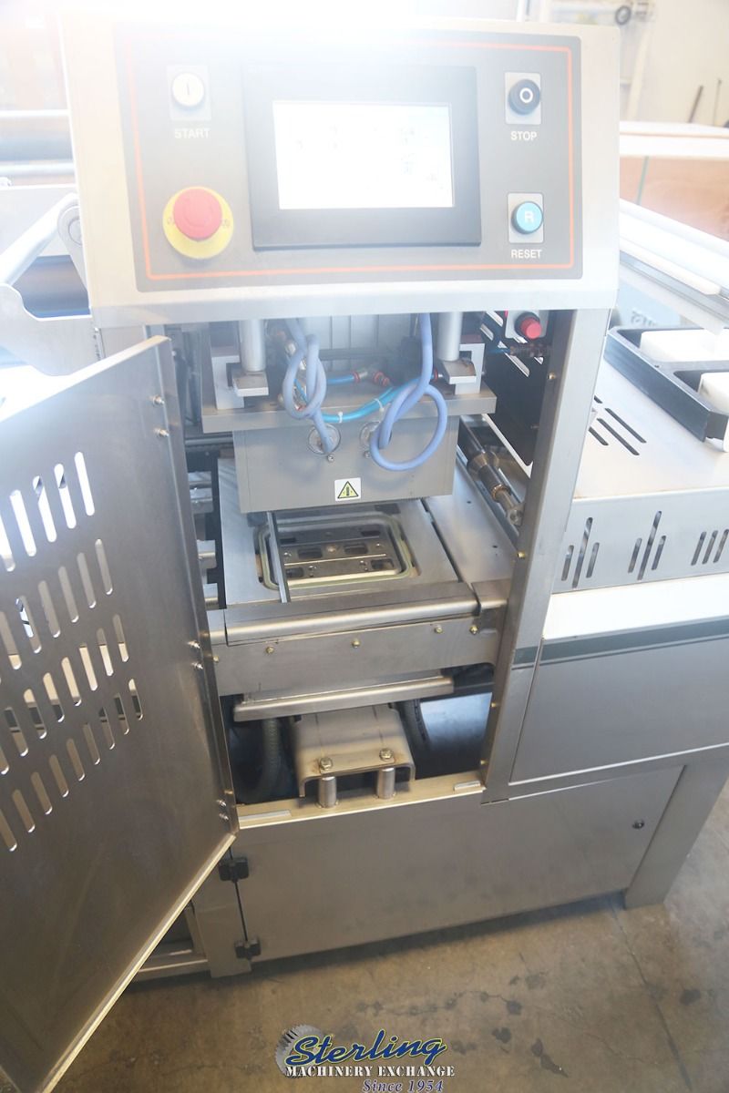 Foodpack Speedy Over, automatic tray sealer machine, 14.96" x 10.2" x 5.31" sealing area, quick mold change - Image 8