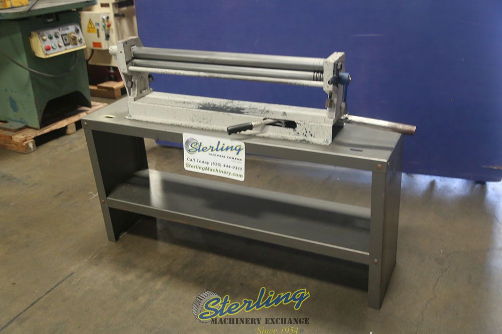 16 gauge x 3' Manual Hand Slip Roller, 2" roll diameter, 1" raduis - Image 2