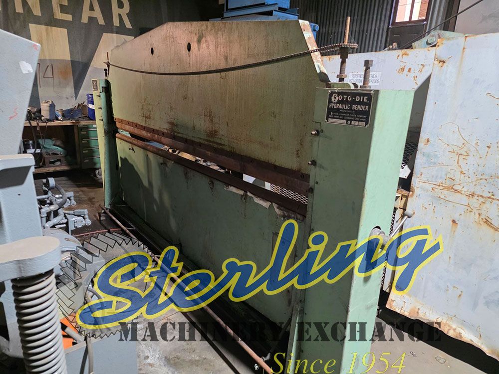14 gauge x 12' Roto-Die #15, press brake, 3" stroke, 2-1/8" die clearancfe, 7.5" die space, 20-50 SPM - Image 8