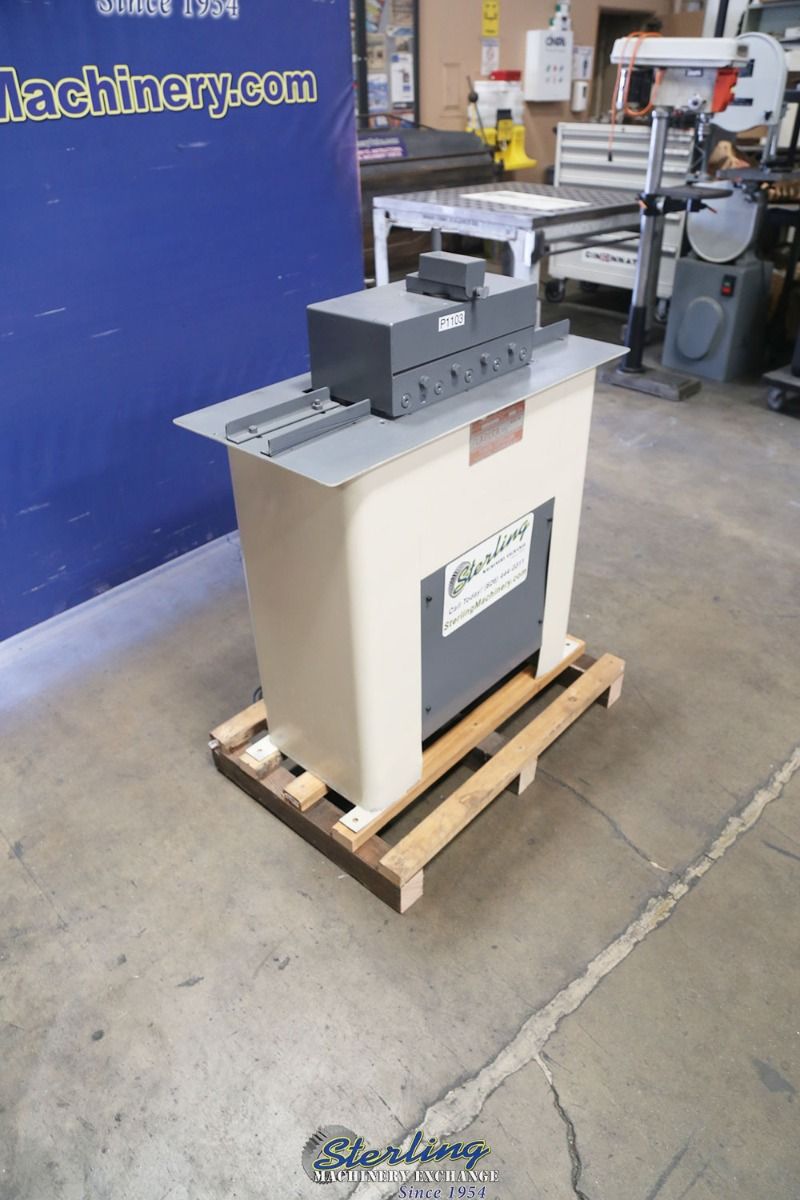 5 Stand, Flagler #20, rollformer, 1" spindle diameter, 5-16" pocket, 23 FPM, flange attachment - Image 5