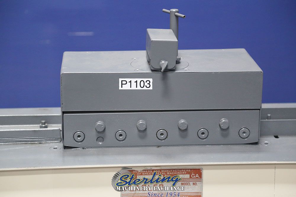 5 Stand, Flagler #20, rollformer, 1" spindle diameter, 5-16" pocket, 23 FPM, flange attachment - Image 8