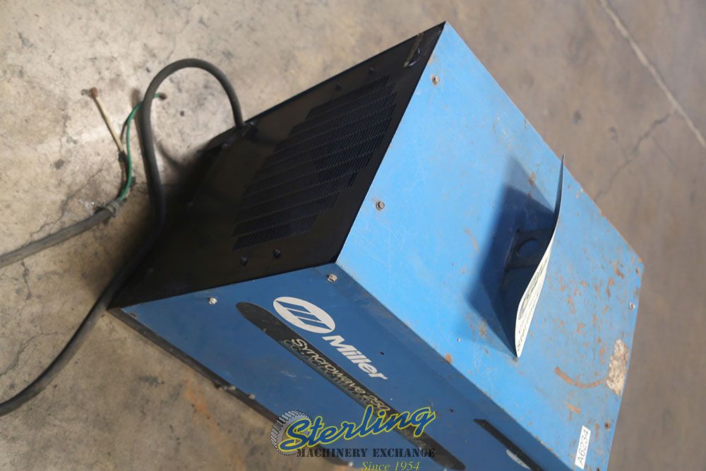 Miller #Syncrowave-250, AC/DC tig welder, 250 Amp., 21 KVA, power cord - Image 3