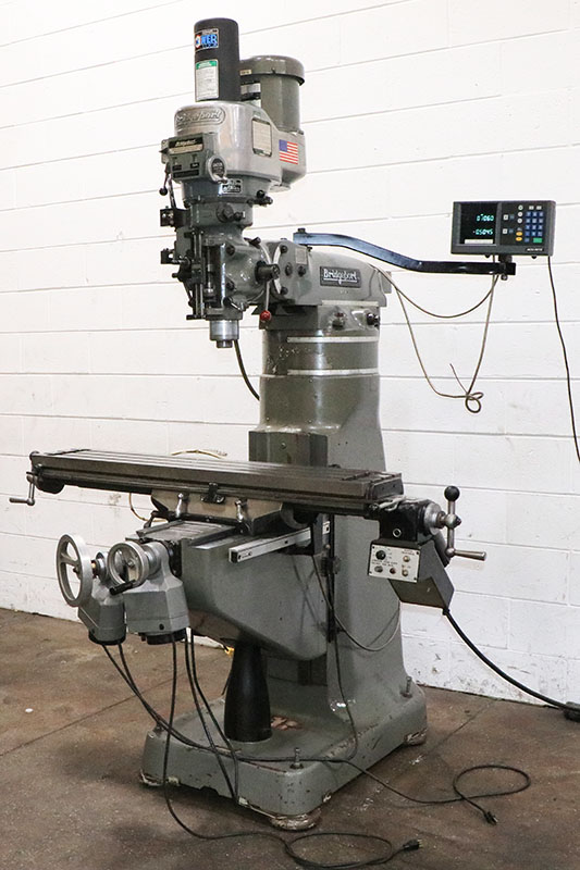 Bridgeport #Series-I, Bed & Knee Vertical Milling Machine, 9" x 48" table, 3 T-Slots, 36" X, 12" Y, 16" Knee - Image 1