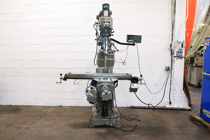 Bridgeport #Series-I, Bed & Knee Vertical Milling Machine, 9" x 48" table, 3 T-Slots, 36" X, 12" Y, 16" Knee - Image 2