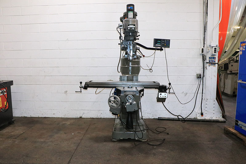 Bridgeport #Series-I, Bed & Knee Vertical Milling Machine, 9" x 48" table, 3 T-Slots, 36" X, 12" Y, 16" Knee - Image 3