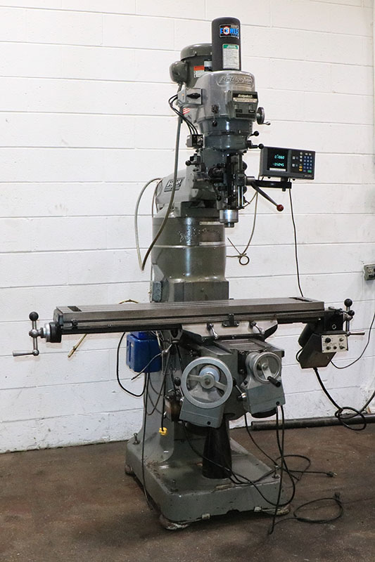 Bridgeport #Series-I, Bed & Knee Vertical Milling Machine, 9" x 48" table, 3 T-Slots, 36" X, 12" Y, 16" Knee - Image 4