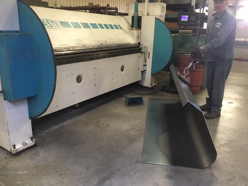 100" Fasti #212-25-6, CNC Folding Machine, 13.77" stroke, 13.5 HP, 1999 - Image 5