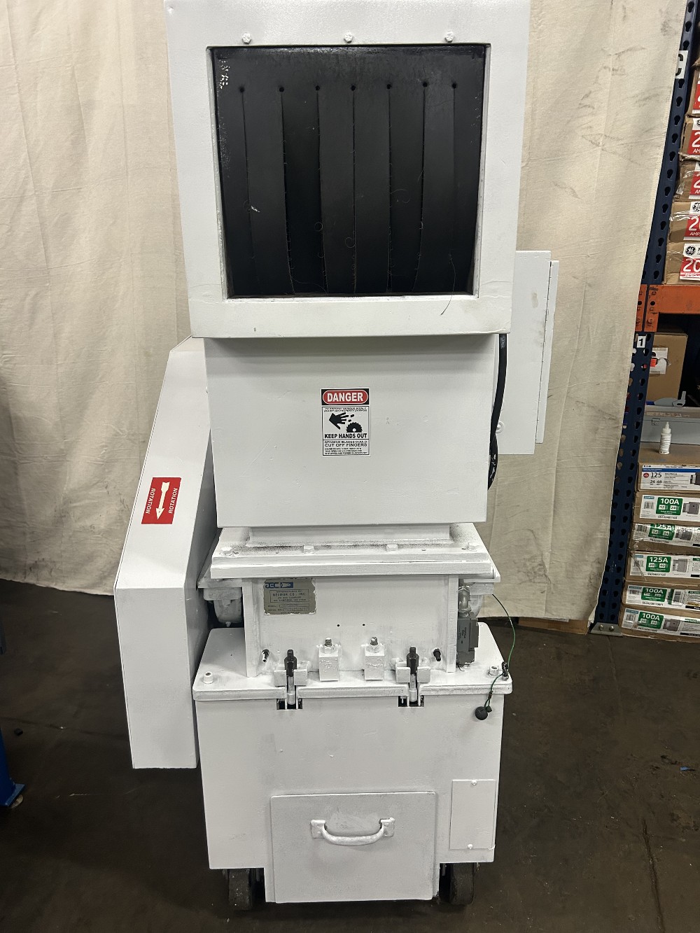 15" x 13" Nelmor #G1215P1, plastic granulator, reconditioned - Image 3