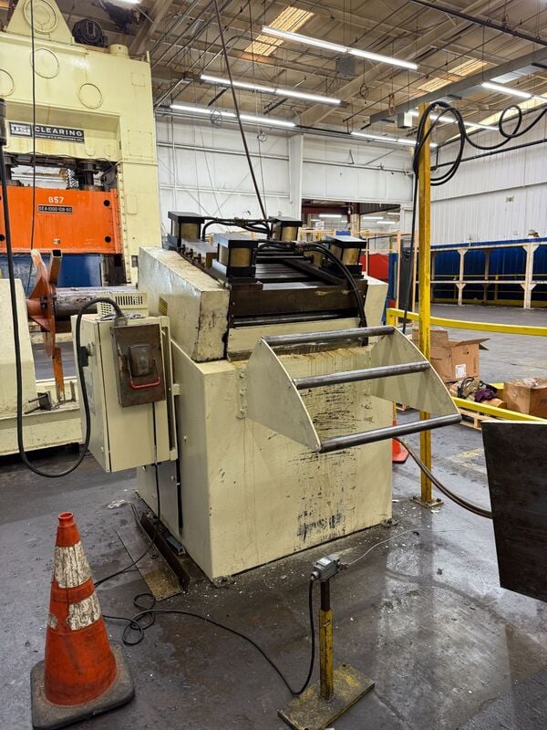 10000 lb. CWP #4.5R-24 / SE24C / SMX24H, coil feed line, 24" x.187" stock, 60" OD, 18"-22" ID, 100 FPM, loop - Image 8