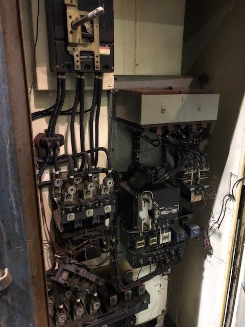 Blanchard #42-84, vertical rotary surface grinder, 84" electromagnetic chuck, 96" swing inside guards, 36" - Image 3