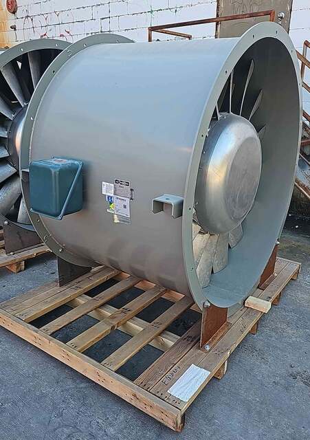 Greenheck #VAD-60F30-C400-X, Vane Axial Fan, Direct Drive, 890 RPM, 52A, unused, (9 available) - Image 4