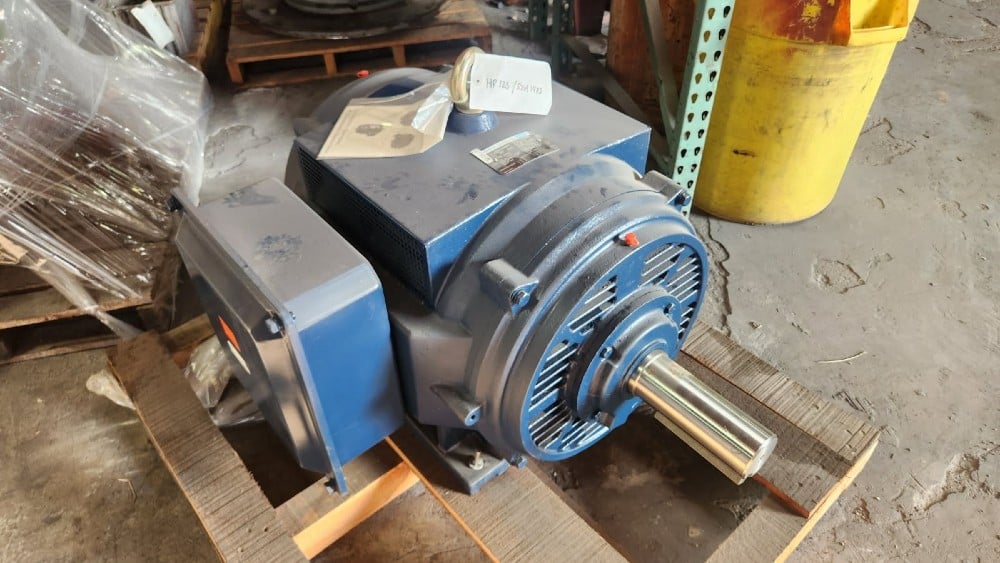 125 HP 1785 RPM Marathon, Frame 405T, DP, 460 Volts, cat # gt0049a, New - Image 2